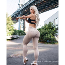 Sexy Lady Sportswear High Waist Scrunch Butt Yoga Leggings With Pocket